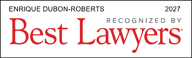 2027 best lawyers lawyer logo enrique dubon roberts@2x